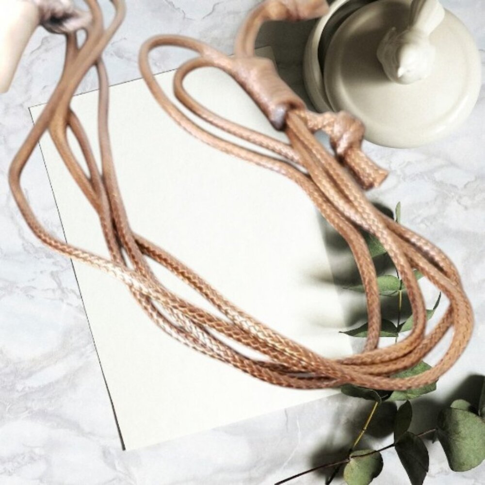 GelConnie Bohemian Style Gold & Silver Pendant Necklace w/ Pouch   📿NWT📿 - Picture 10 of 10